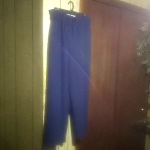 Seven Avenue Navy Culotte Pants